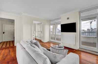 Аренда стильной 3-комнатной квартиры, 80 м², район Śródmieście, Варшава, Польша